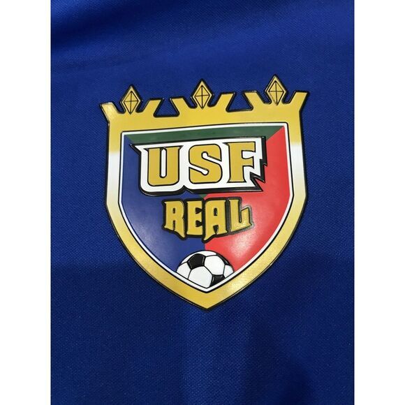 USF Real Admiral‎ Soccer Hoodie Size Medium Beautiful Blue !!! - Picture 2 of 8